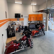 2 Car garage and mancave