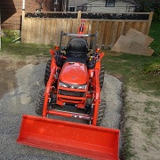 Sunroom addition, site preperation