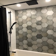 Hexagon Accent Wall