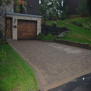 Interlocking driveway